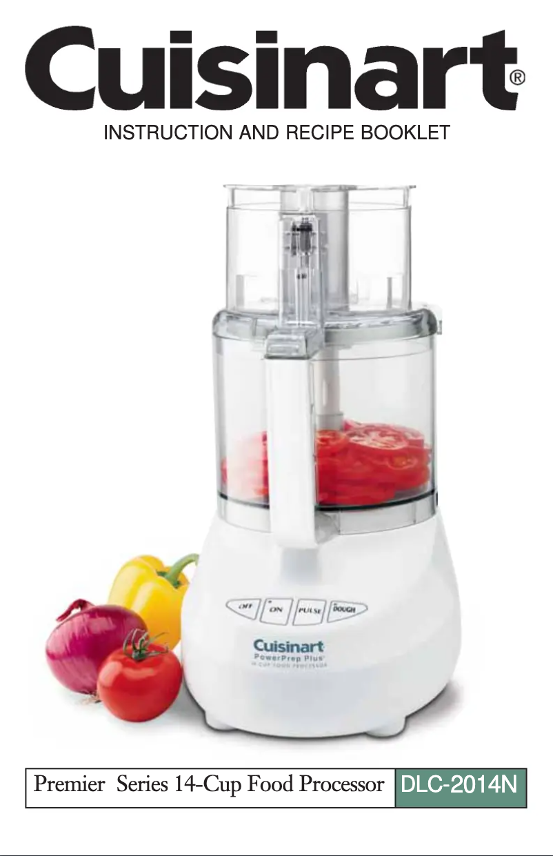 Página nº 1 - Manual de usuario Cuisinart PowerPrep Plus DLC-2014N