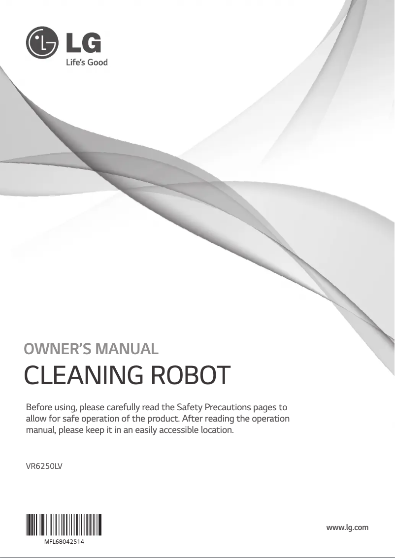 Página 1 del manual Manual de usuario LG VR6250LV