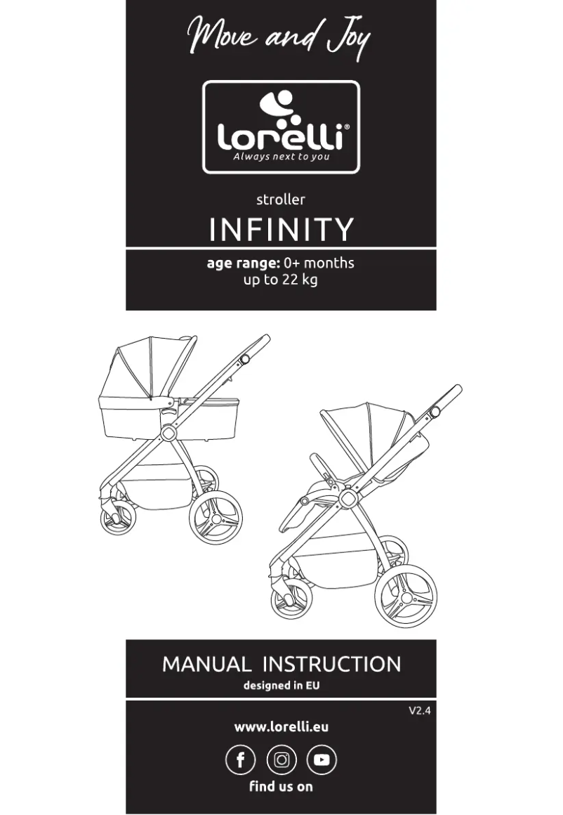 Imagen de la primera página del manual del dispositivo Infinity