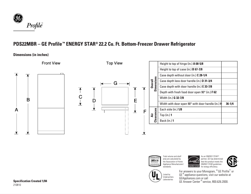 Imagen de la primera página del manual del dispositivo PDS22MBRBB