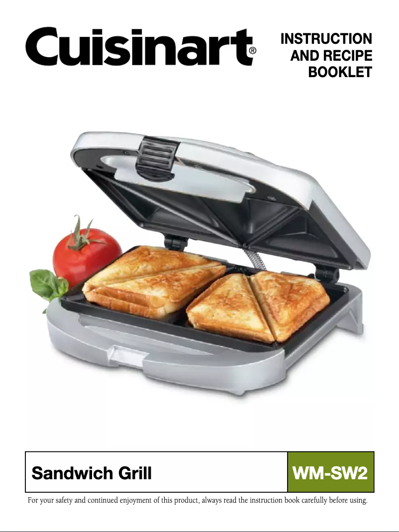 Página nº 1 - Manual de usuario Cuisinart WM-SW2N