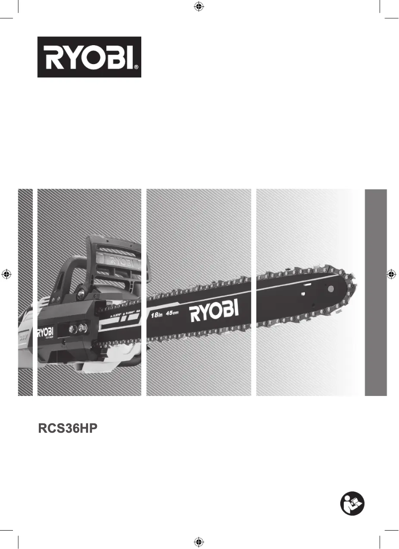 Página 1 del manual Manual de usuario RYOBI RCS36HP