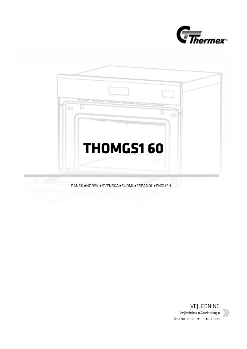 Página nº 1 - Manual de usuario Thermex THOMGS1