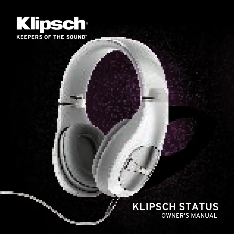 Página 1 del manual Manual de instrucciones Klipsch STATUS