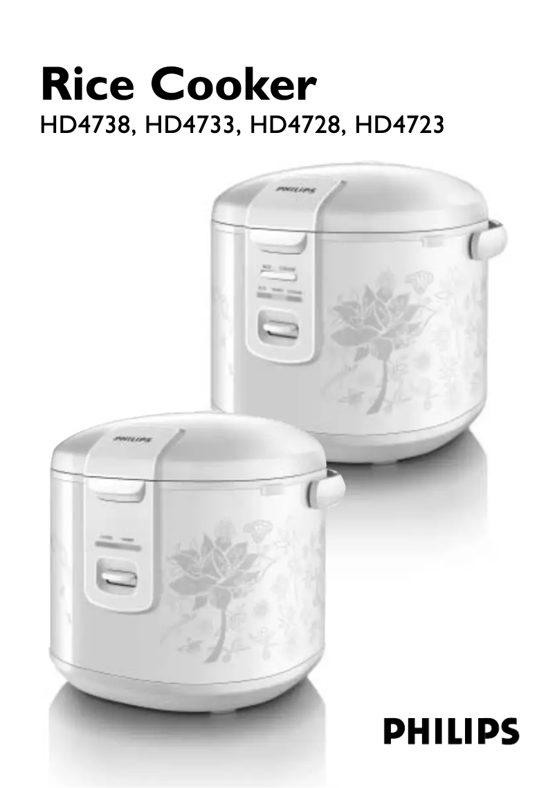 Página nº 1 - Manual de usuario Philips HD4738