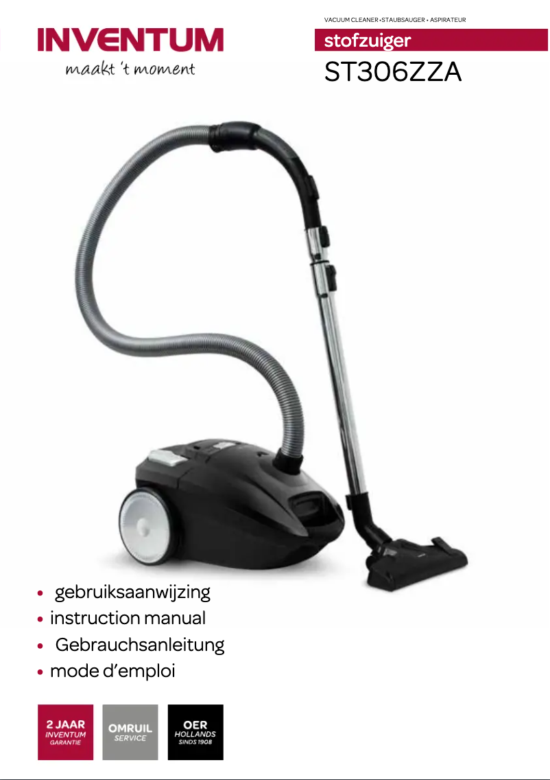 Imagen de la primera página del manual del dispositivo ST306ZZA