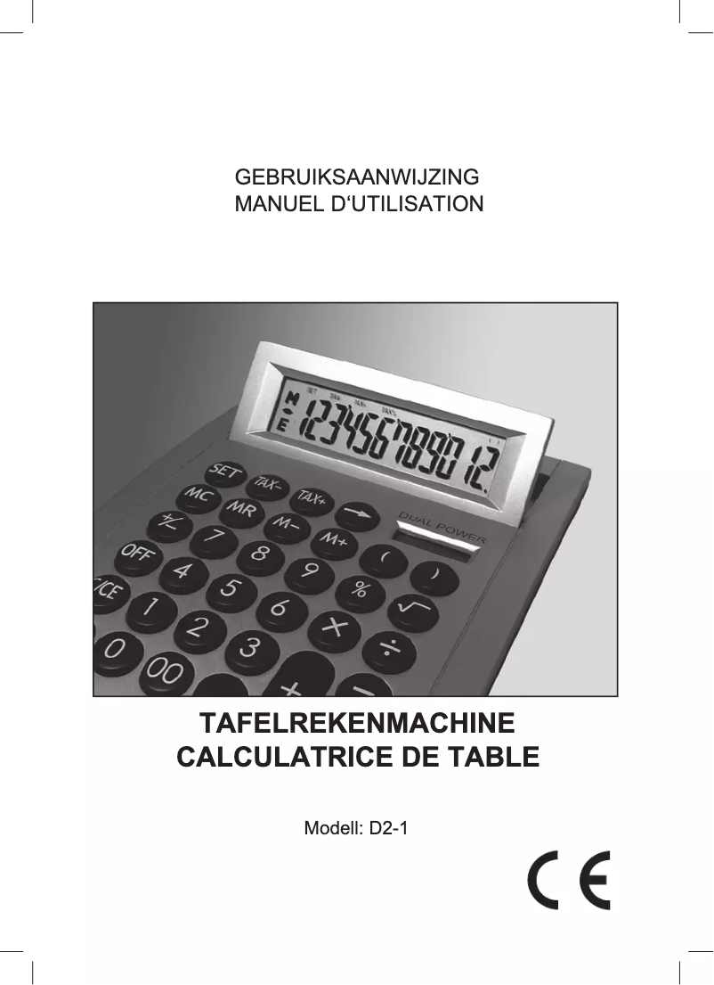 Página 1 del manual Manual de usuario Rex D2-1