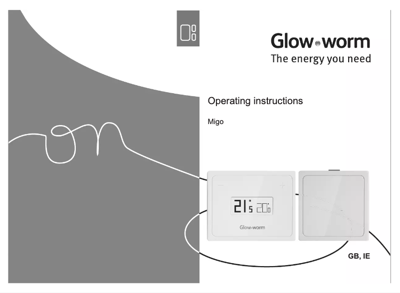 Página 1 del manual Manual de usuario Glow-worm Migo