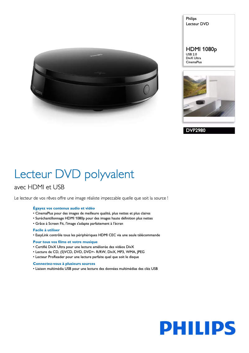 Imagen de la primera página del manual del dispositivo 2000 series DVP2980