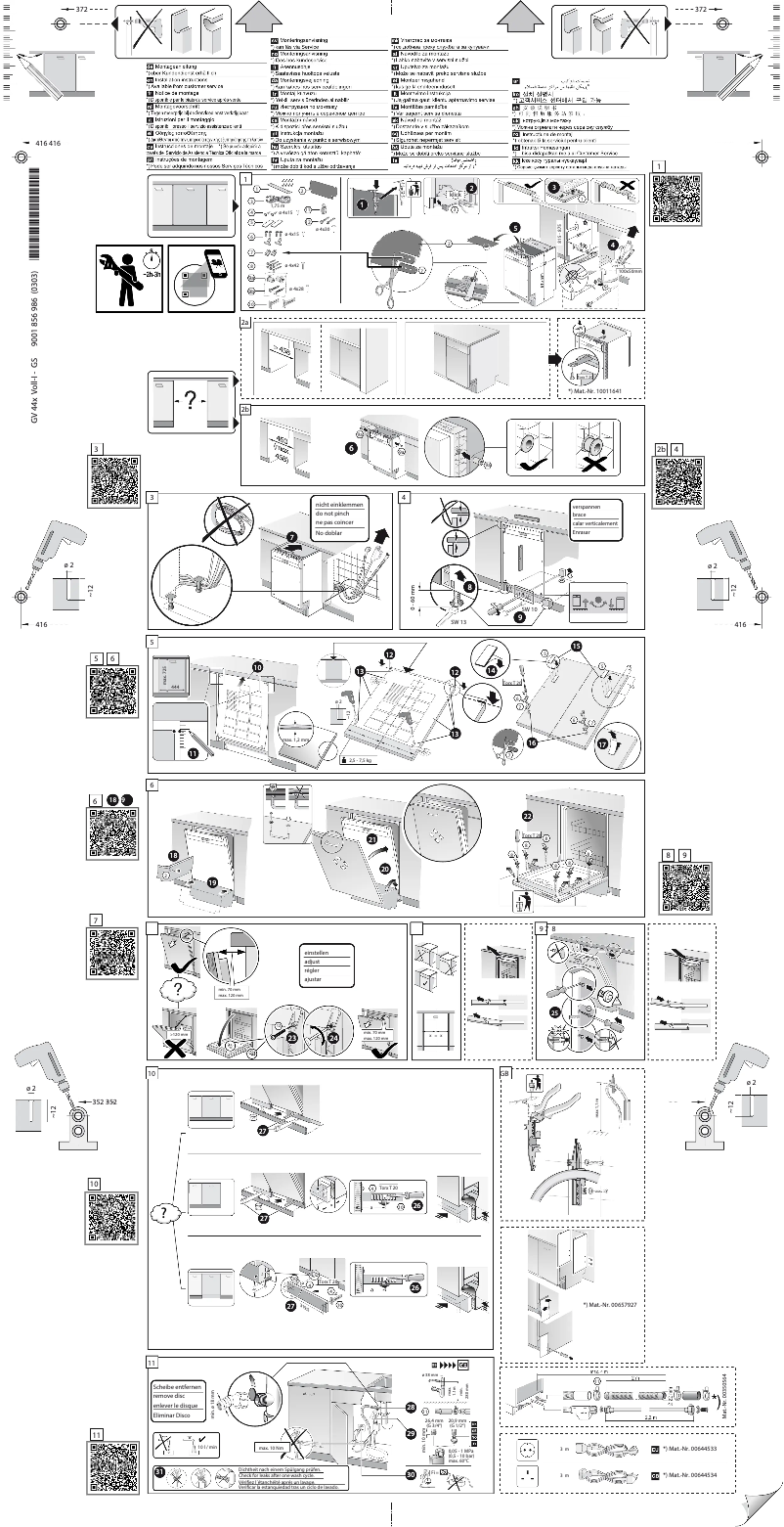 Página nº 1 - Manual de usuario Bosch SPV6EMX70Q