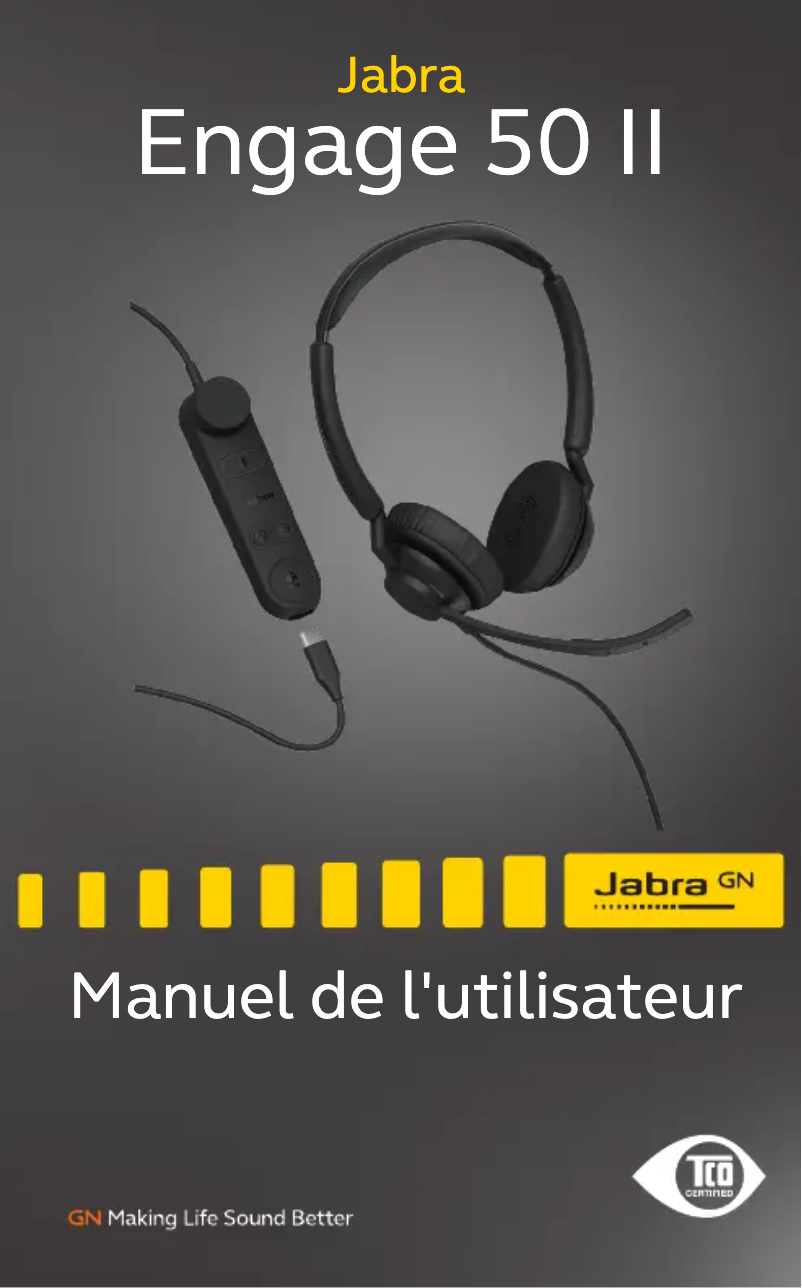 Página nº 1 - Manual de usuario Jabra Engage 50 II