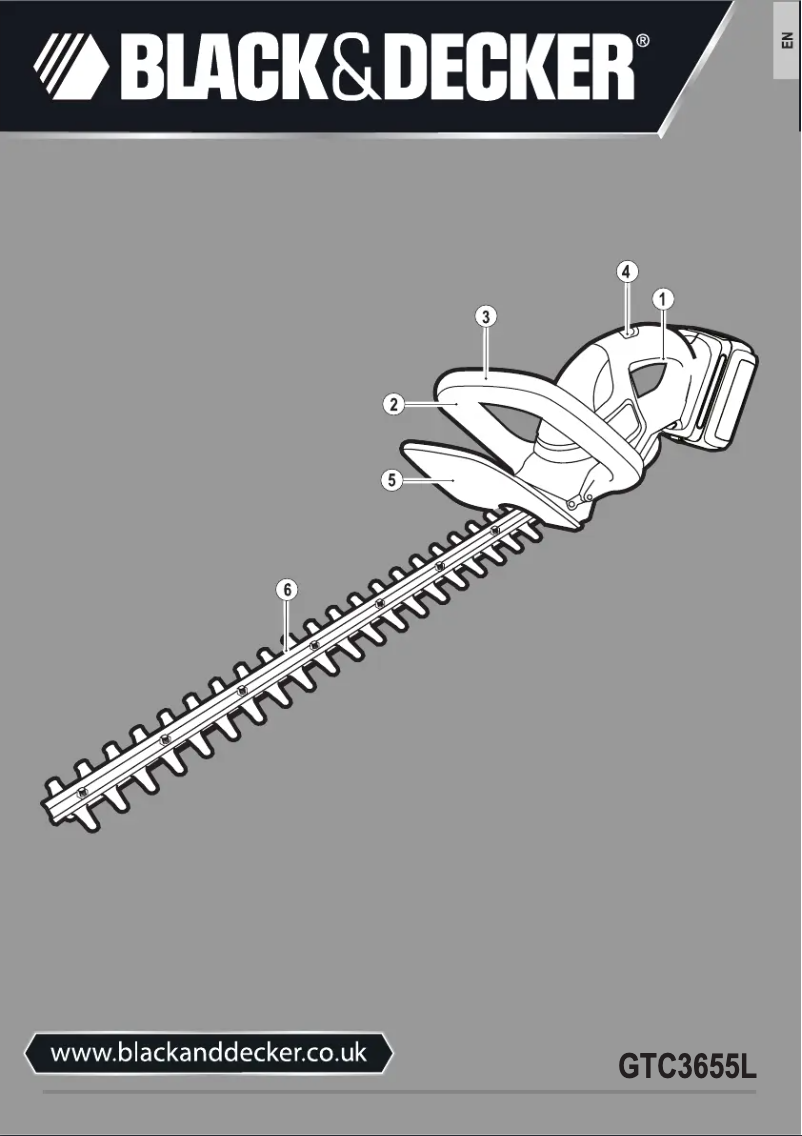 Imagen de la primera página del manual del dispositivo GTC3655L