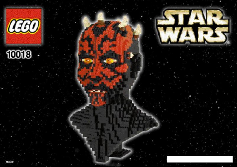 Página 1 del manual Manual de usuario Lego DARTH MAUL
