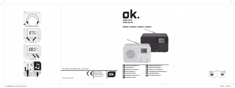 Página 1 del manual Manual de usuario OK OWR 230-W
