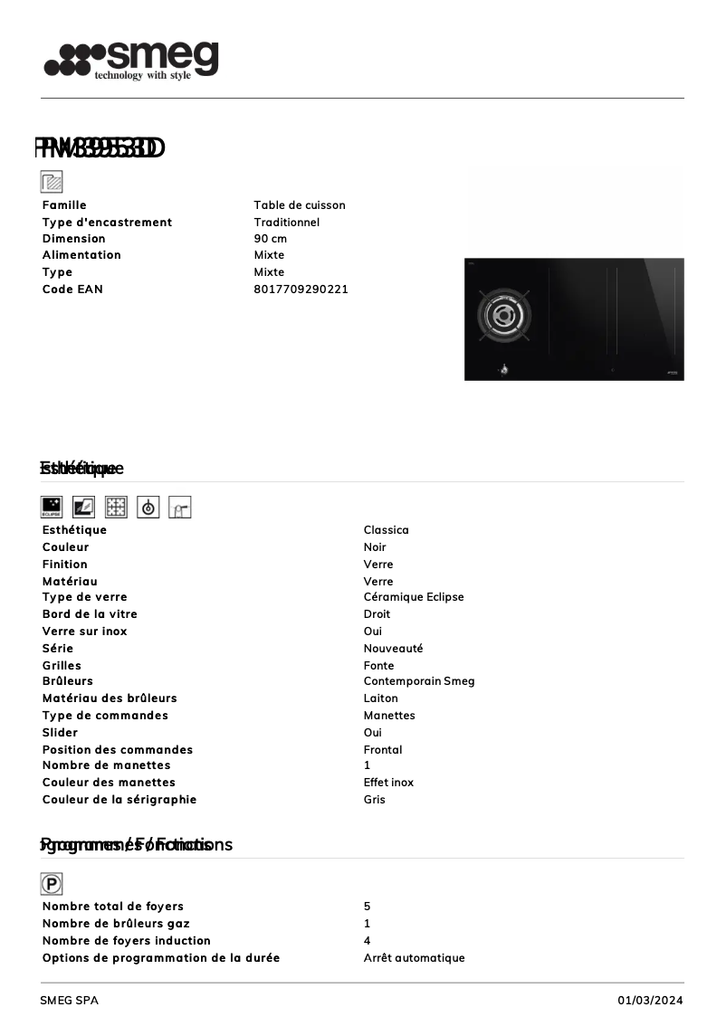 Imagen de la primera página del manual del dispositivo PM3953D