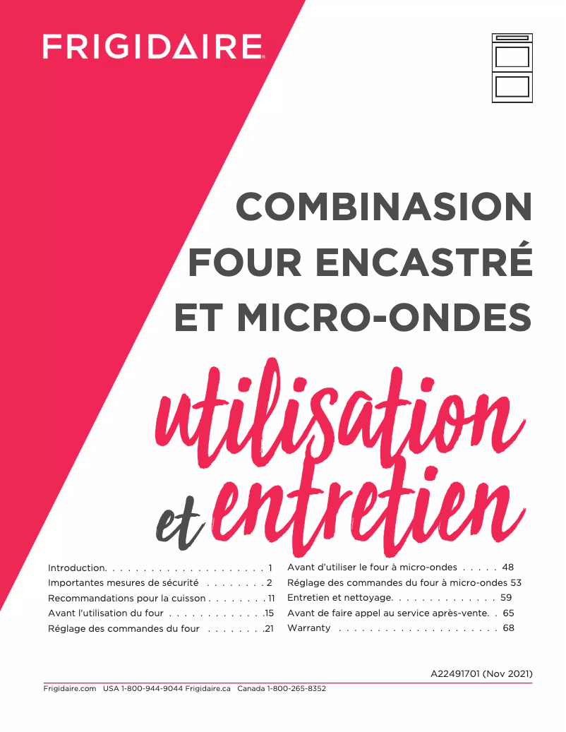 Imagen de la primera página del manual del dispositivo GCWM3067AF