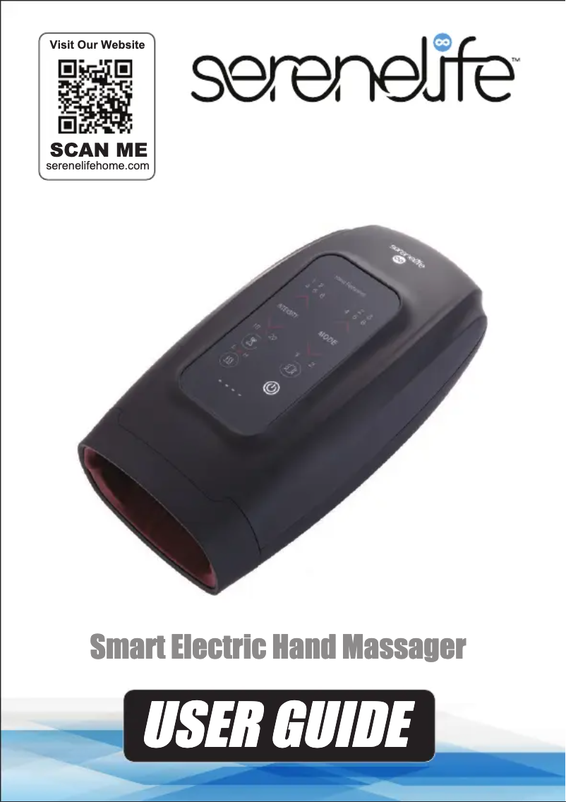 Página 1 del manual Manual de usuario SereneLife SLHNDMSG92BK