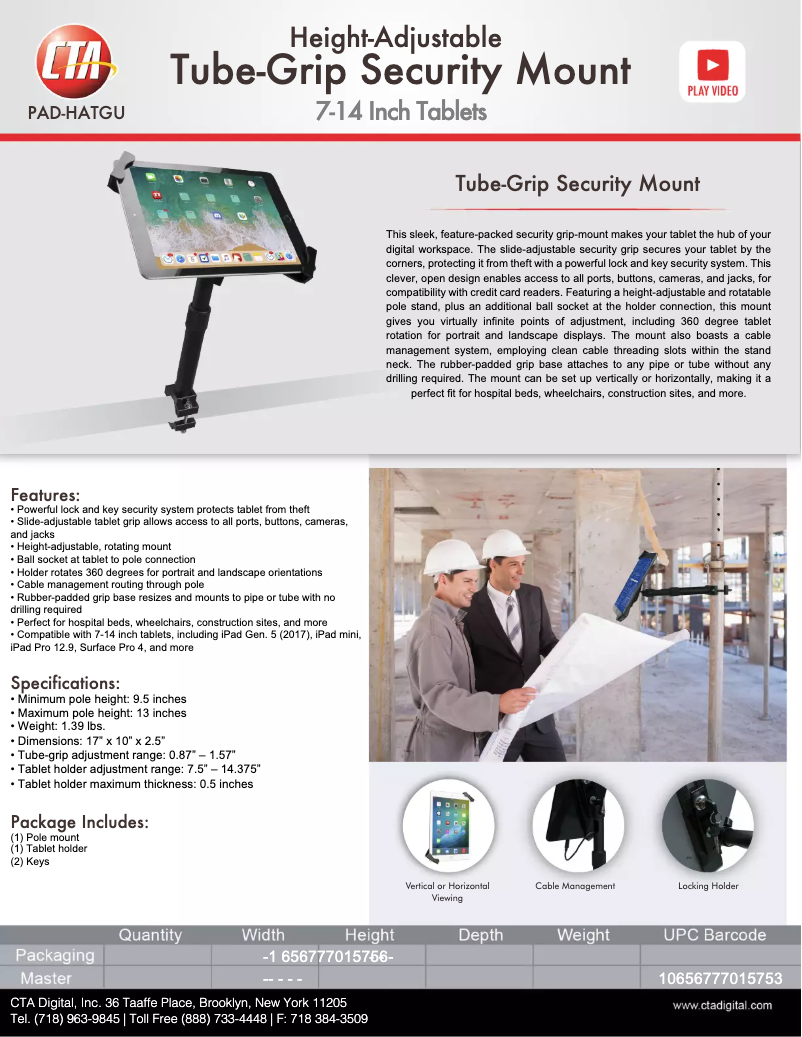 Página nº 1 - Manual de usuario CTA Digital PAD-HATGU