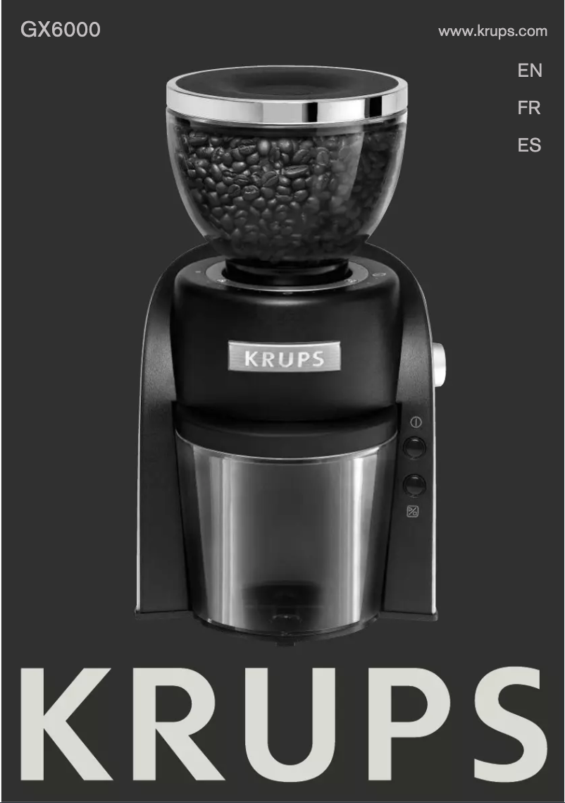 Imagen de la primera página del manual del dispositivo GX600