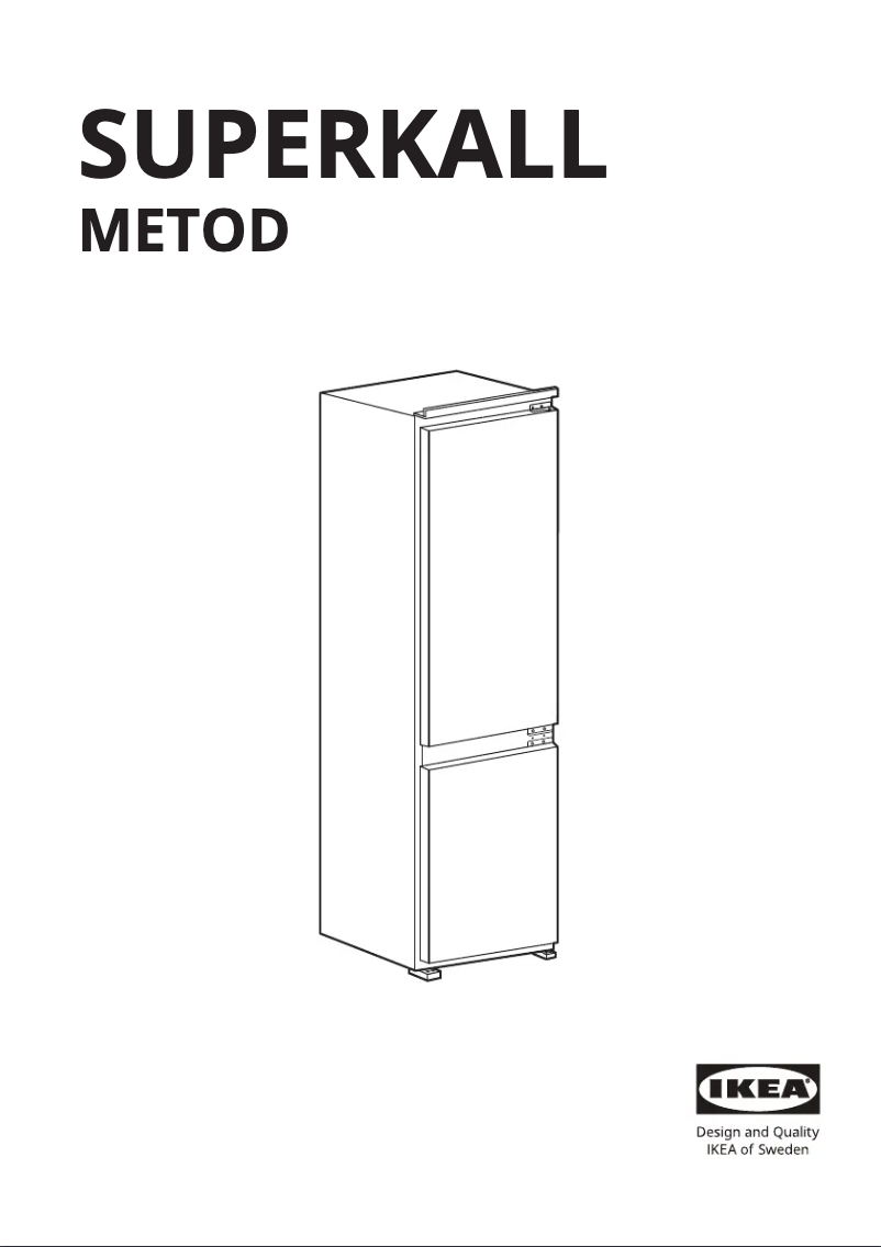 Página 1 del manual Manual de usuario Ikea SUPERKALL 905.090.08
