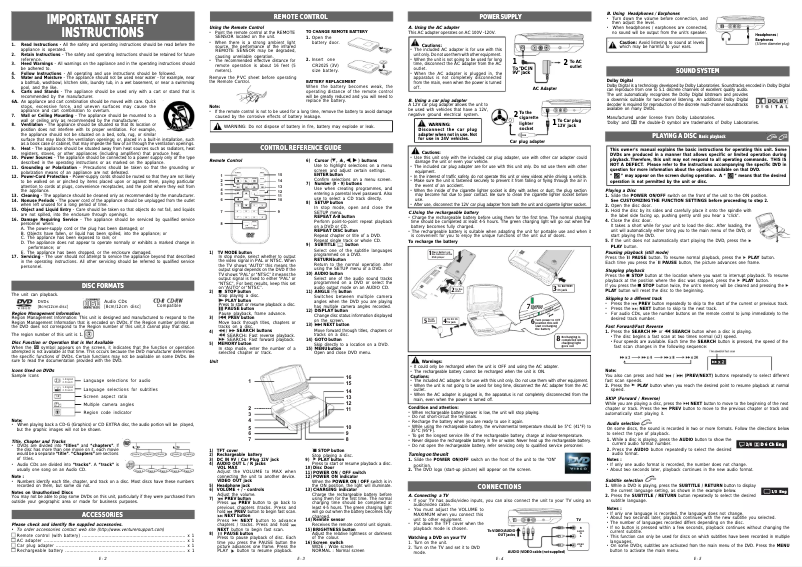 Imagen de la primera página del manual del dispositivo 7