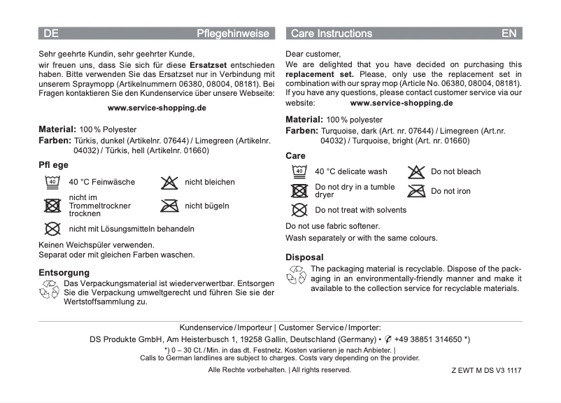 Página 1 del manual Manual de usuario Cleanmaxx 01660