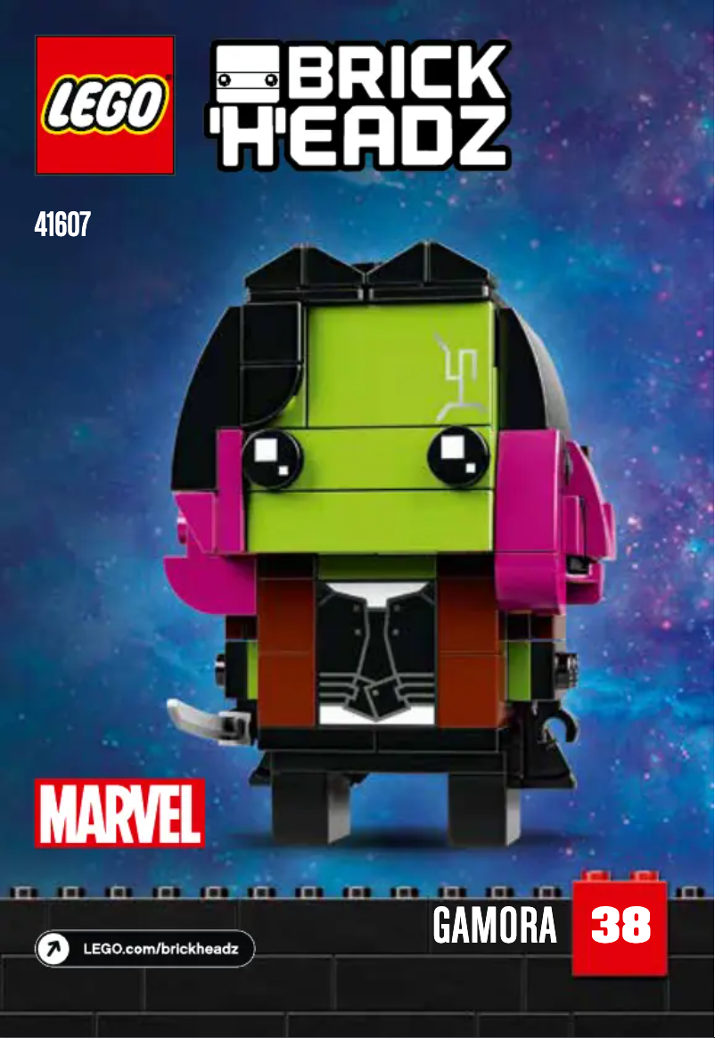 Imagen de la primera página del manual del dispositivo Brickheadz 41607