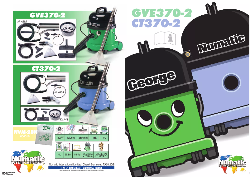 Imagen de la primera página del manual del dispositivo CT370-2