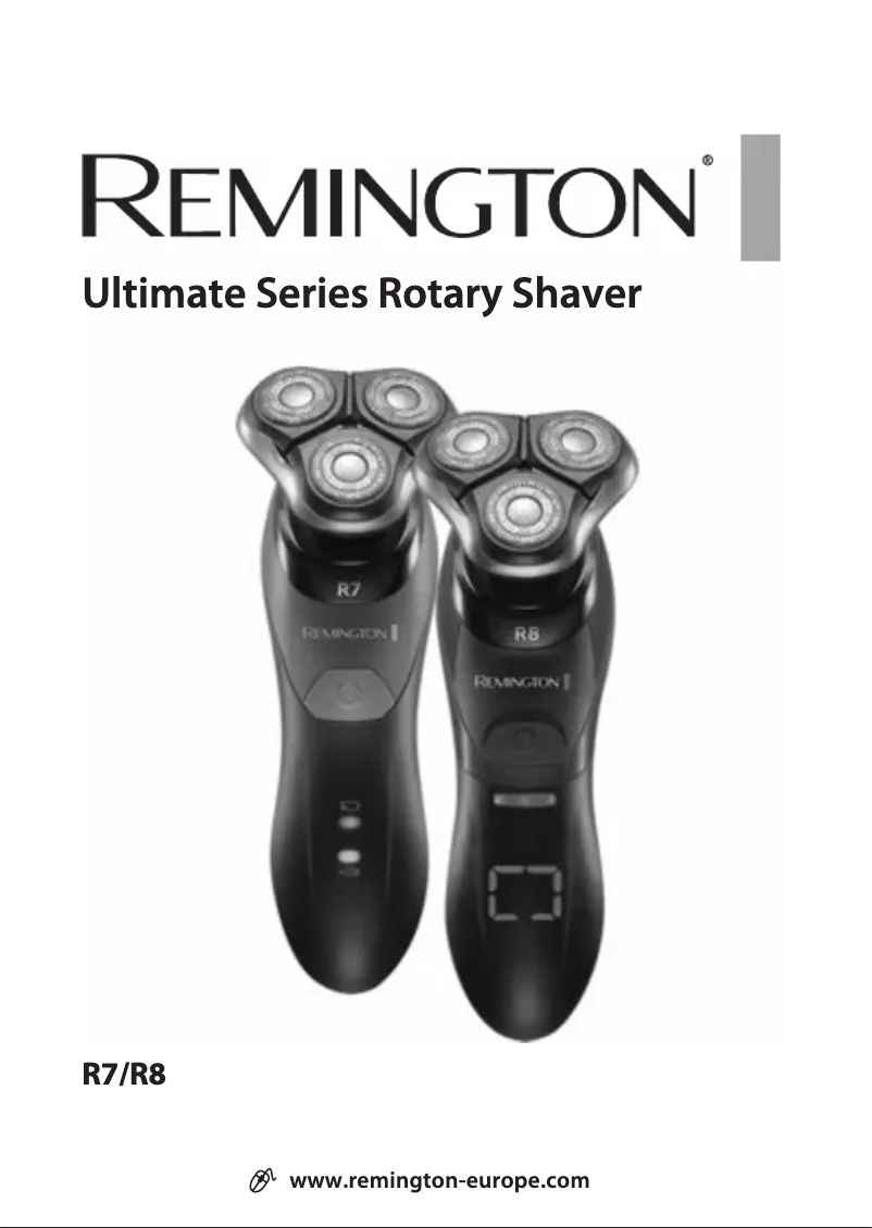 Página 1 del manual Manual de usuario Remington Ultimate Series R8 XR1550