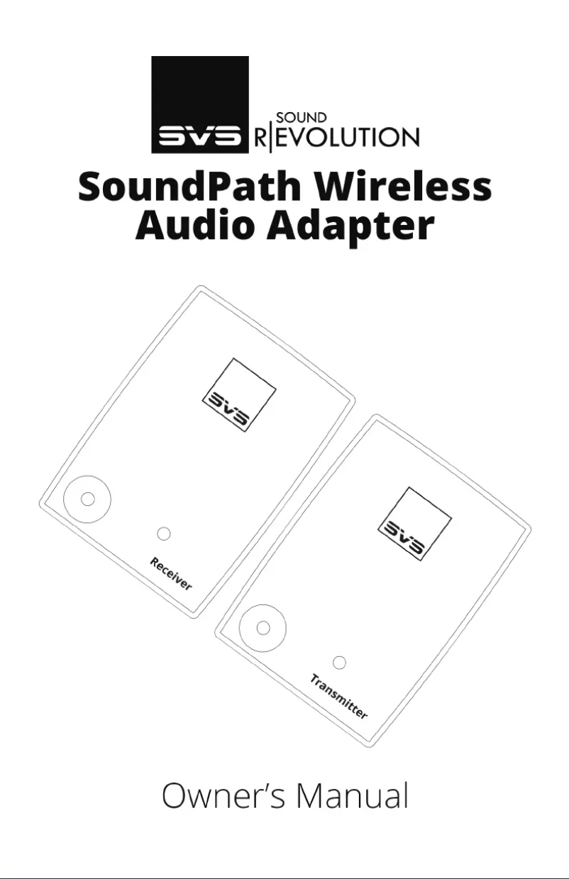 Imagen de la primera página del manual del dispositivo SoundPath Wireless Audio Adapter