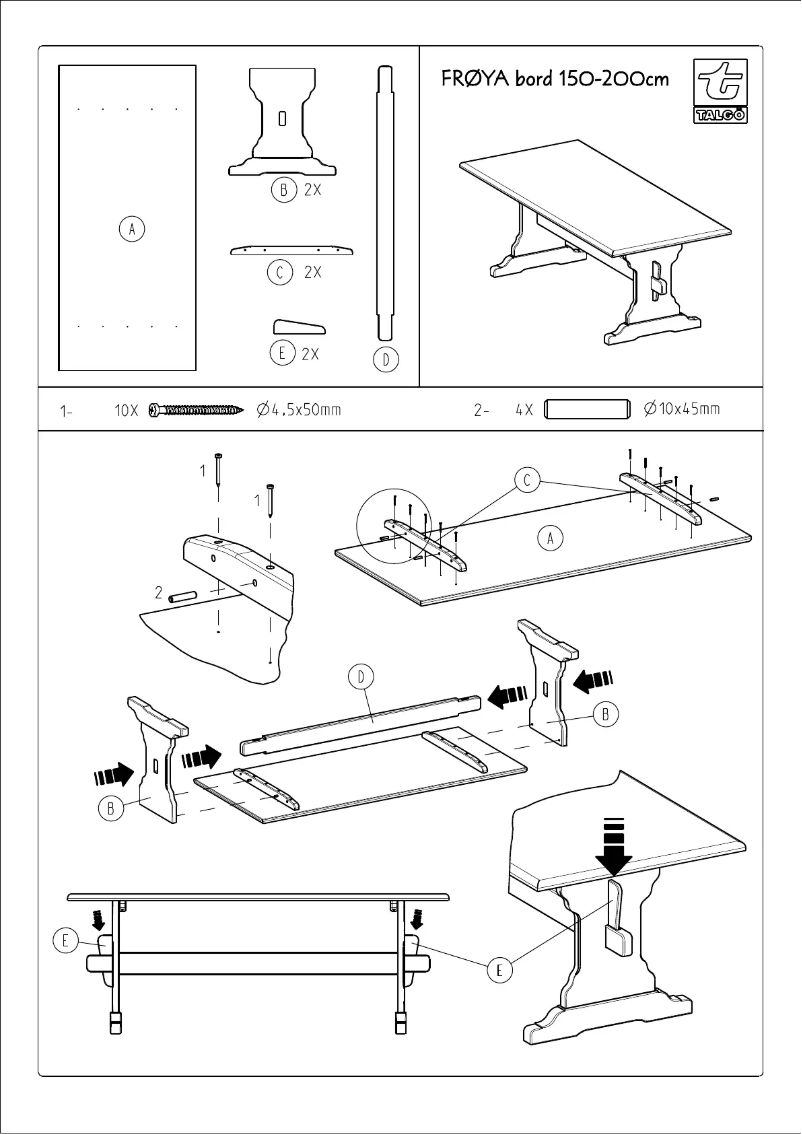 Página nº 1 - Manual de usuario Talgø Froya