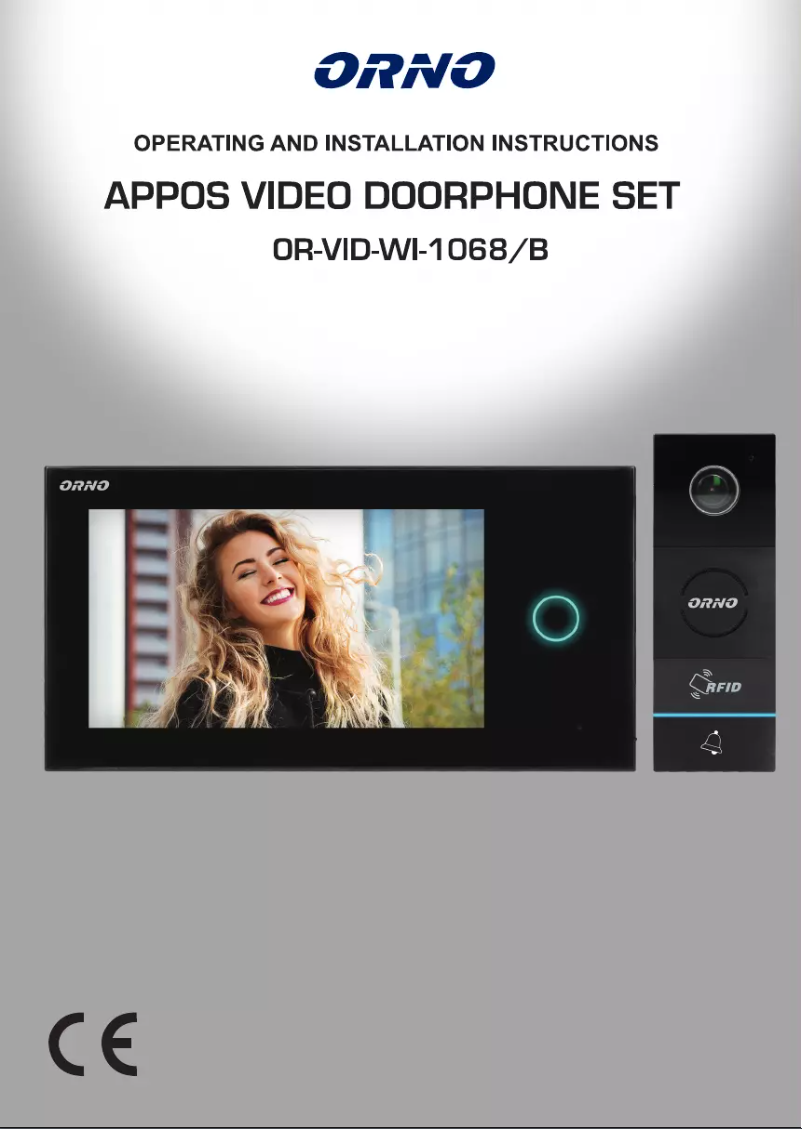 Página 1 del manual Manual de usuario Vibell OR-VID-WI-1068PMV