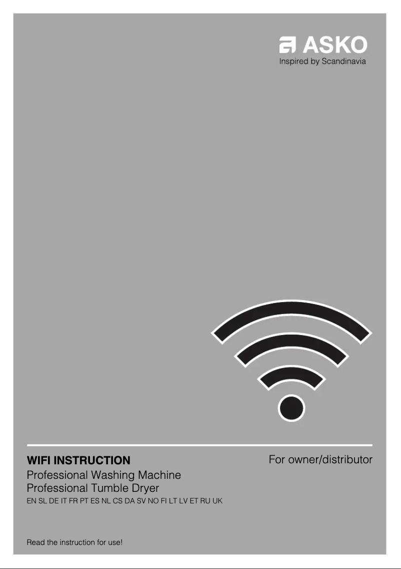 Imagen de la primera página del manual del dispositivo WMC8943VC.S