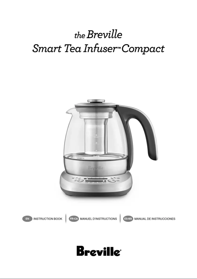 Página 1 del manual Manual de usuario Breville Smart Tea Infuser Compact BTM500