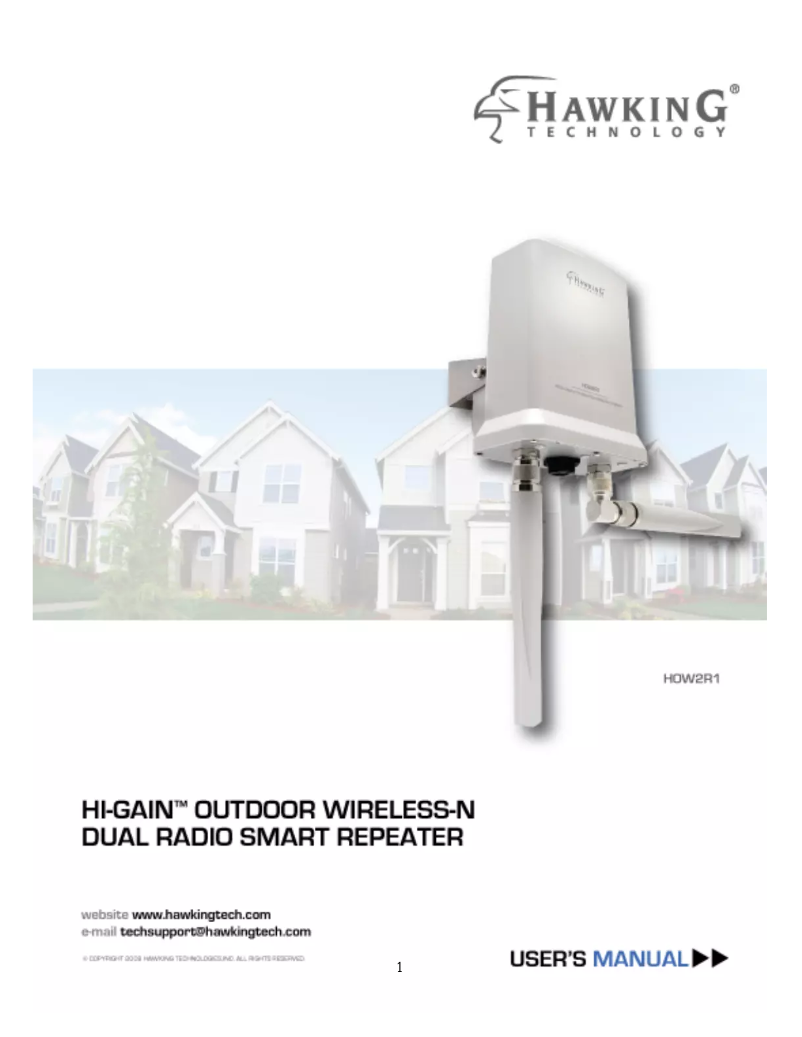 Página 1 del manual Manual de usuario Hawking Technologies HOW2R1
