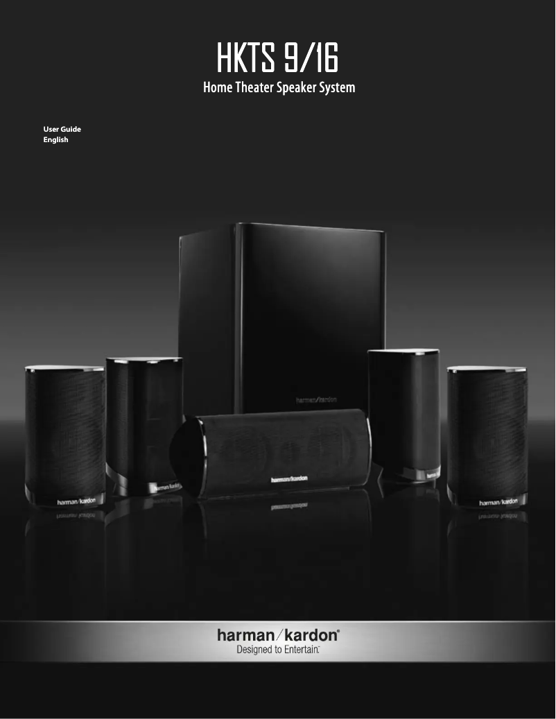 Página 1 del manual Manual de usuario Harman Kardon HKTS 16WQ