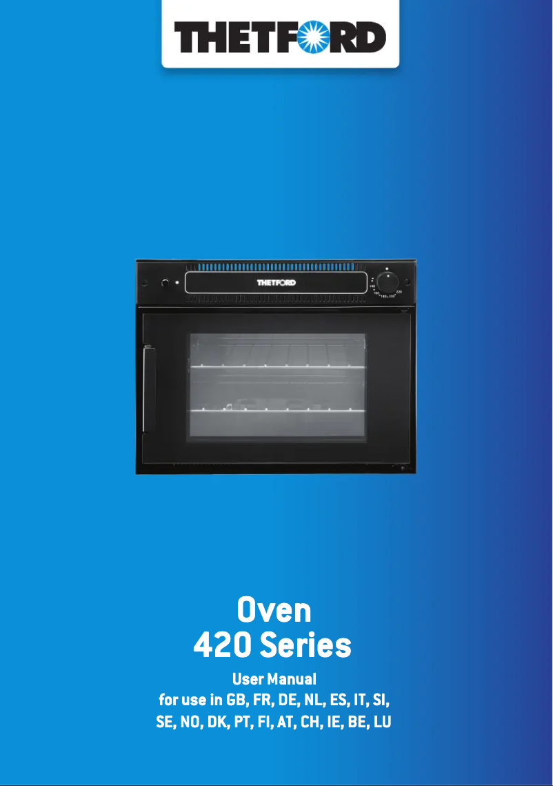 Página 1 del manual Manual de usuario Thetford 420