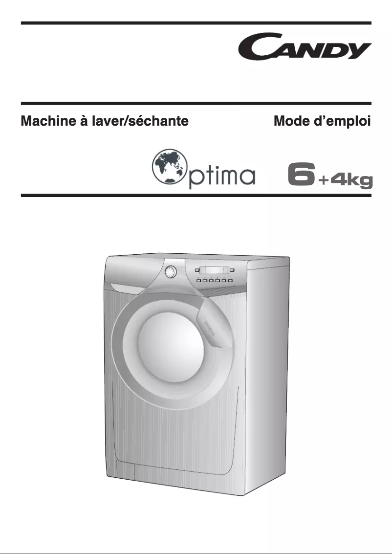 Página 1 del manual Manual de usuario Candy CO W644S-47