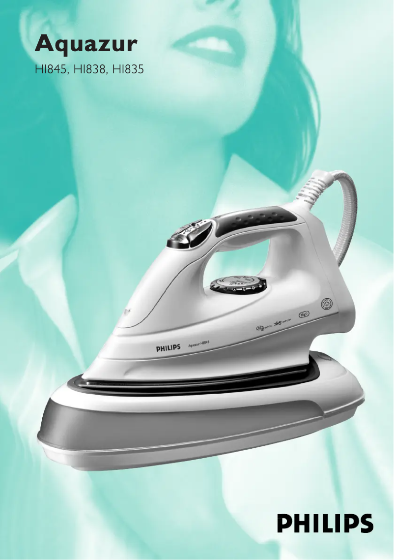 Página 1 del manual Manual de usuario Philips Aquazur HI838