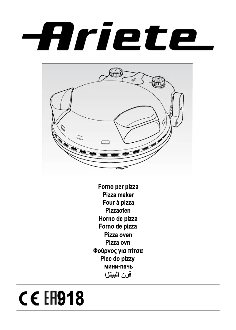 Página 1 del manual Manual de usuario Ariete 0918