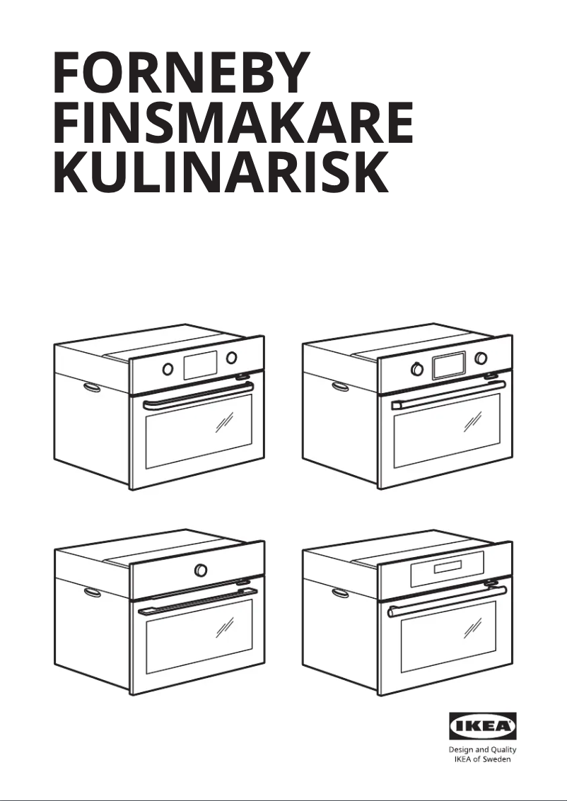 Página 1 del manual Manual de usuario Ikea FORNEBY 005.569.09