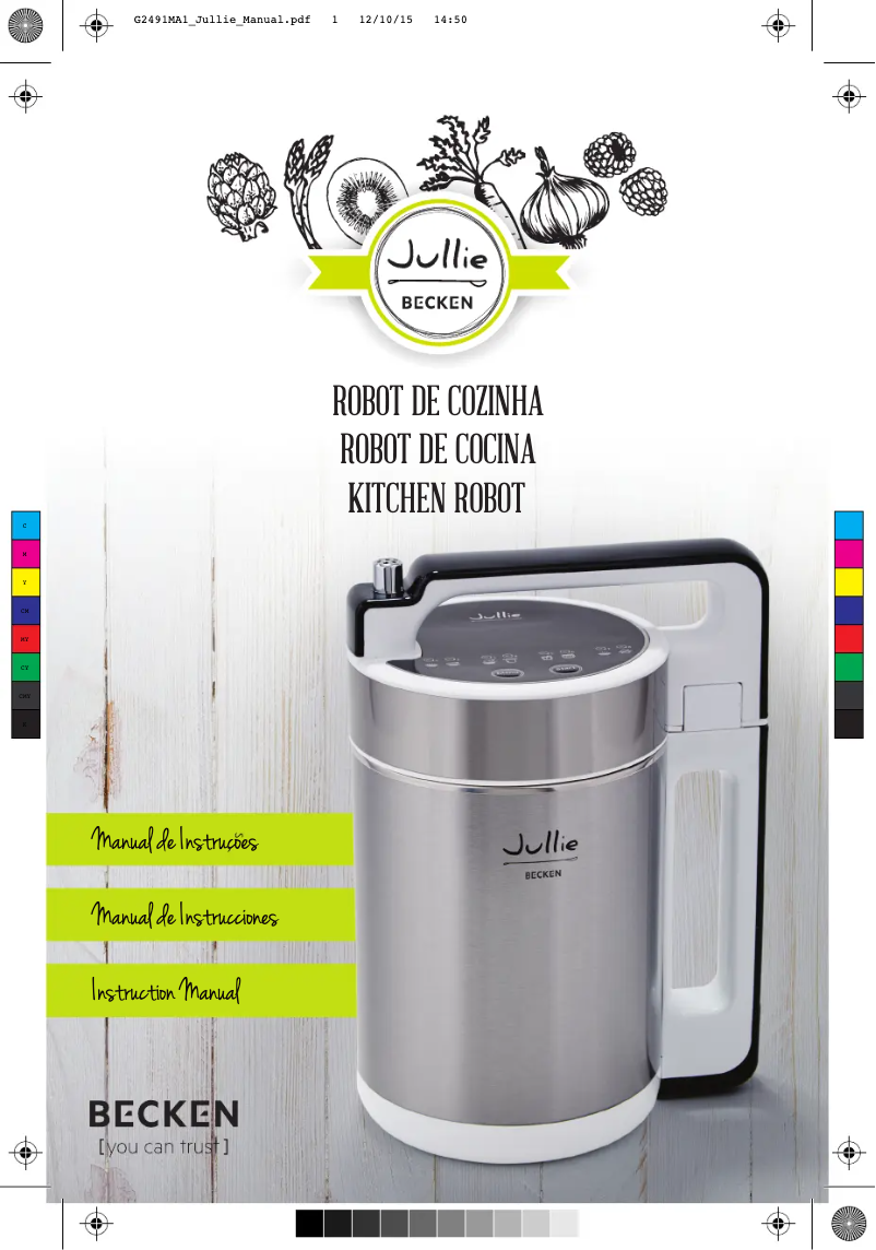 Página nº 1 - Manual de usuario Becken BMS914