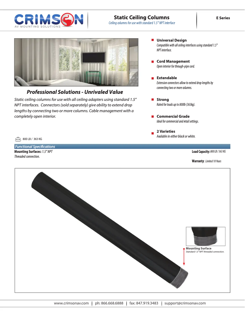 Imagen de la primera página del manual del dispositivo E3
