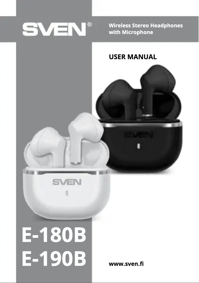 Imagen de la primera página del manual del dispositivo E-180B