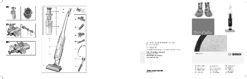 Página 1 del manual Manual de usuario Bosch BCH73PET