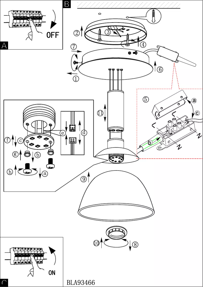 Imagen de la primera página del manual del dispositivo Montefio