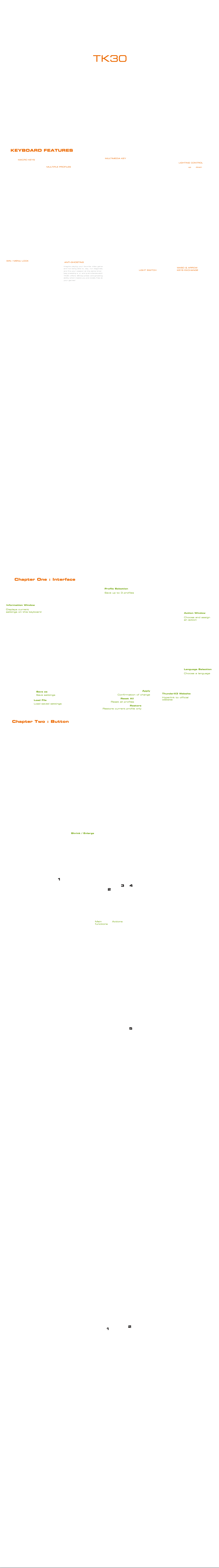 Imagen de la primera página del manual del dispositivo TK30