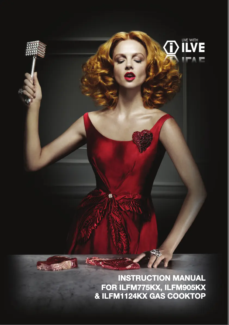 Imagen de la primera página del manual del dispositivo ILFM775KX