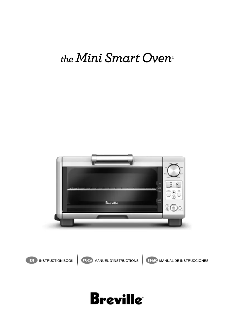 Página 1 del manual Manual de usuario Breville the Mini Smart Oven BOV450