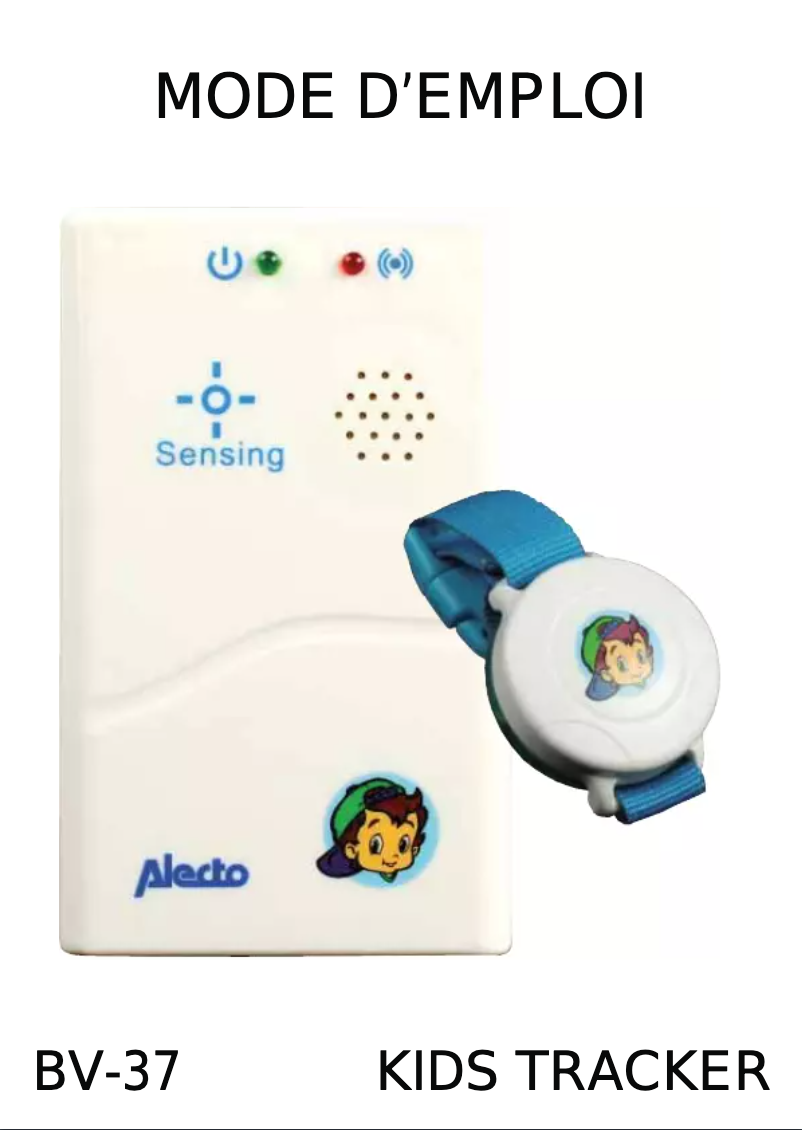 Imagen de la primera página del manual del dispositivo BV-37